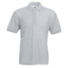Pique Polo Shirt in heather-grey