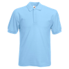 Pique Polo Shirt in sky-blue