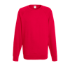 Lightweight Raglan Sweatshirt in red
