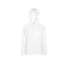 Lady Fit Lightweight Hooded Sweatshirt in white