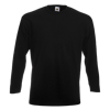 Long Sleeve Super Premium T-Shirt in black