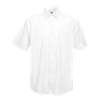 Short Sleeve Poplin Shirt in white