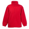 Kids Outdoor Fleece Jacket in red