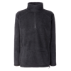 Zip Neck Outdoor Fleece in black