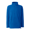 Zip Neck Outdoor Fleece in royal-blue