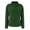 Lady Fit Outdoor Fleece Jacket in bottle-green
