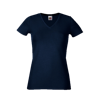 Lady Fit V Neck T-Shirt in deep-navy