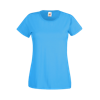 Lady Fit Value T-Shirt in azure