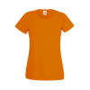 Lady Fit Value T-Shirt in orange