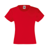 Girls Value T-Shirt in red