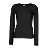 Lady Fit Long Sleeve T-shirt in black