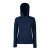 Lady Fit Hooded Sweat in deep-navy
