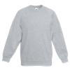 Kids Raglan Sweatshirt in heather-grey