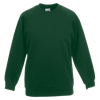 Kids Premium Raglan Sweatshirt in bottle-green