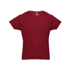 LUANDA. Men's t-shirt in blood-red