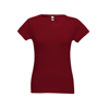 SOFIA. Women's t-shirt in blood-red