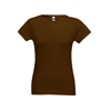 SOFIA. Women's t-shirt in chocolate