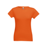 SOFIA. Women's t-shirt in orange