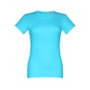 ANKARA WOMEN. Women's t-shirt in turquoise