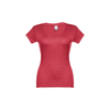 ATHENS WOMEN. Women's t-shirt in tomato-red