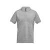 ADAM. Men's polo shirt in light-grey