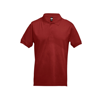 ADAM. Men's polo shirt in blood-red