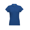 THC EVE. Women's polo shirt in navy