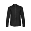 THC PARIS. Men's long-sleeved shirt in black