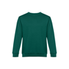 THC DELTA. Sweatshirt (unisex) in cotton and polyester in emerald
