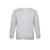 THC DELTA. Sweatshirt (unisex) in cotton and polyester in light-grey