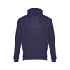 THC PHOENIX. Hooded sweatshirt (unisex) in cotton and polyester in dark-blue
