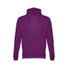 THC PHOENIX. Hooded sweatshirt (unisex) in cotton and polyester in purple