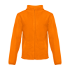 HELSINKI. Men's polar fleece jacket in orange