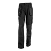 THC WARSAW. Men's workwear trousers in black