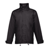 THC LIUBLIANA. Unisex heavy-weight coat in black