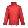 LIUBLIANA. Unisex heavy-weight coat in red