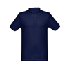THC MONACO. Men's polo shirt in dark-blue