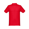 THC MONACO. Men's polo shirt in red