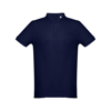 THC DHAKA. Men's polo shirt in navy-blue