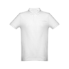 THC DHAKA WH. Men's polo shirt in white