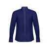 BATALHA. Men's poplin shirt in dark-blue