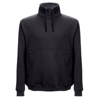 VILNIUS. Unisex hooded sweatshirt in black