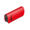 OPTIMUS. Portable battery in red