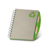 RAINER. Notepad in lime-green