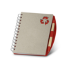 RAINER. Notepad in red