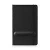 LINKED. A5 Notepad in black