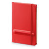 LINKED. A5 Notepad in red