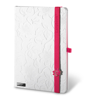 LANYBOOK INNOCENT PASSION WHITE. Notepad in pink