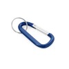 MATTHEW. Aluminium carabiner with keyring in Royal Blue