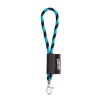 75090. Lanyard Tube Short Set. Standard Models in Black/Light Blue